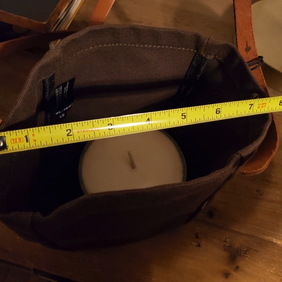 NWT SANDQVIST Canvas Planter / Hanging Pot - 7" - Picture 3 of 6